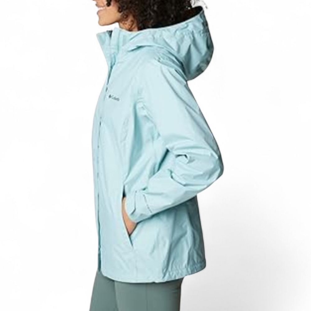 Discontinued Aqua Haze Columbia Women's Arcadia Ii Jacket L - Picture 2 of 10
